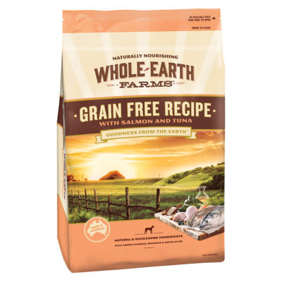 Whole Earth Grain Free Recipe Salmon & Tuna Dog Food