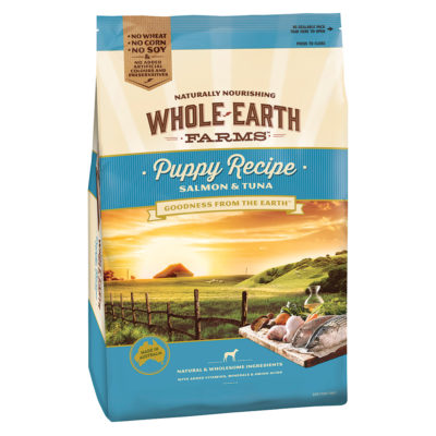 Whole Earth Puppy Recipe Salmon & Tuna Dog Food
